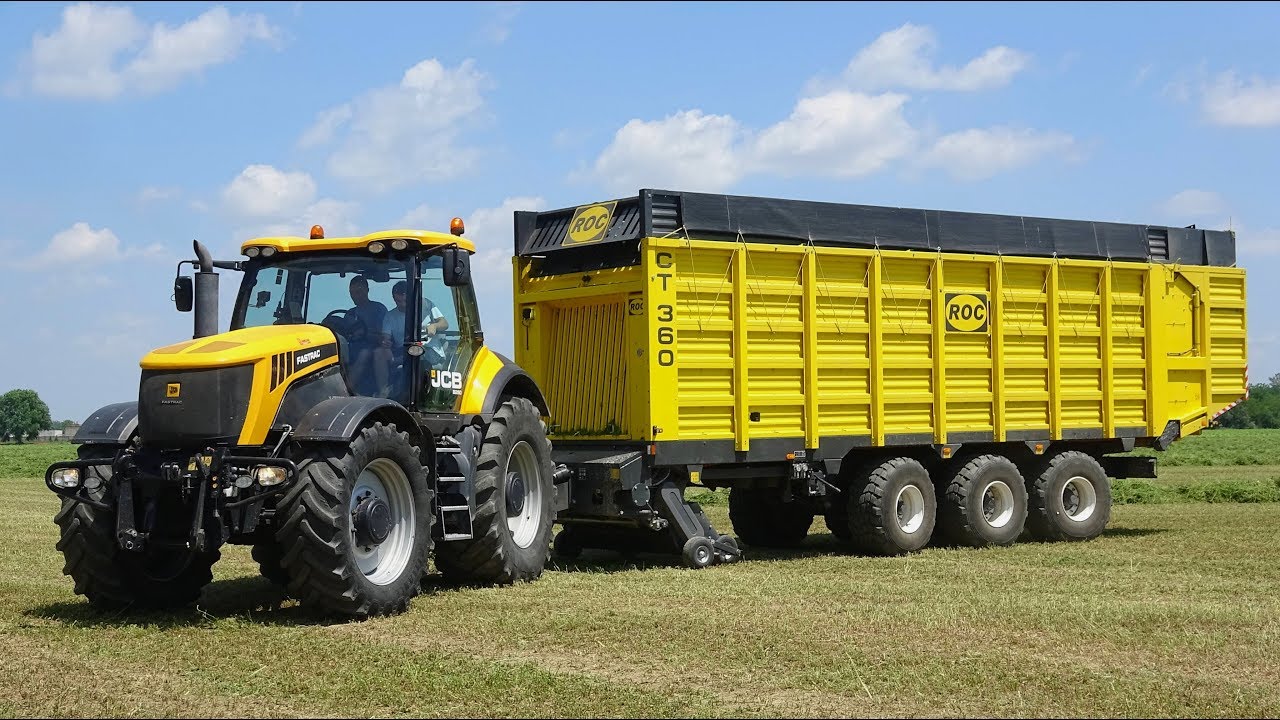 JCB Fastrac 8250 | ROC CT360 | John Deere 5090R | Landini Globus | Krone Swadro | Kuhn GA7301