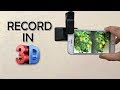 Record 3D VR videos with Clip-on Lens on any phone!