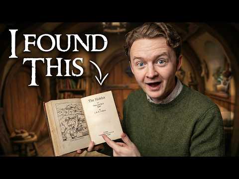 I Stayed in a Real Life Hobbit Shire (RARE Book Inside!) thumbnail
