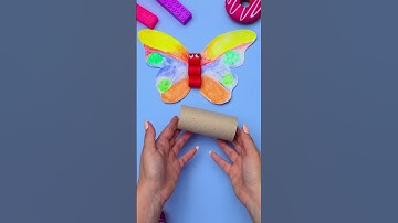 😊 DIY BUTTERFLY BRACELET — Easy to Make and FUN to WEAR! 🦋✨ #shorts #fun