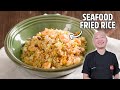 Super quick  easy seafood fried rice