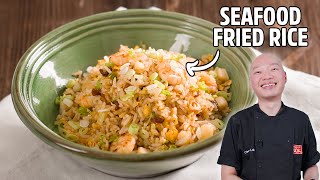 Super Quick & Easy Seafood Fried Rice