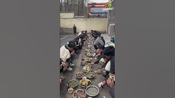 Thumbnail of A wedding banquet for the Yi minority group in Sichuan, China. This is a traditional custom