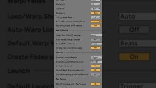DECAP | How to turn off clip fades in Ableton Live. #shorts