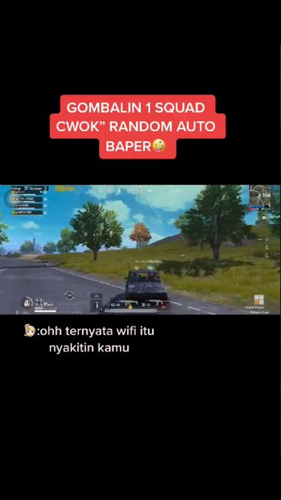 Kak riri Gombalin 1 squad random pubg auto baper