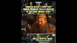 Did You Know That Crimson Desert's Very First World-premier Trailer Debuted At The Game Awards 2020?