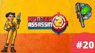 Hunter Assassin 2: Level 20 | Complete Walkthrough | Riley Assassin vs Alien Boss