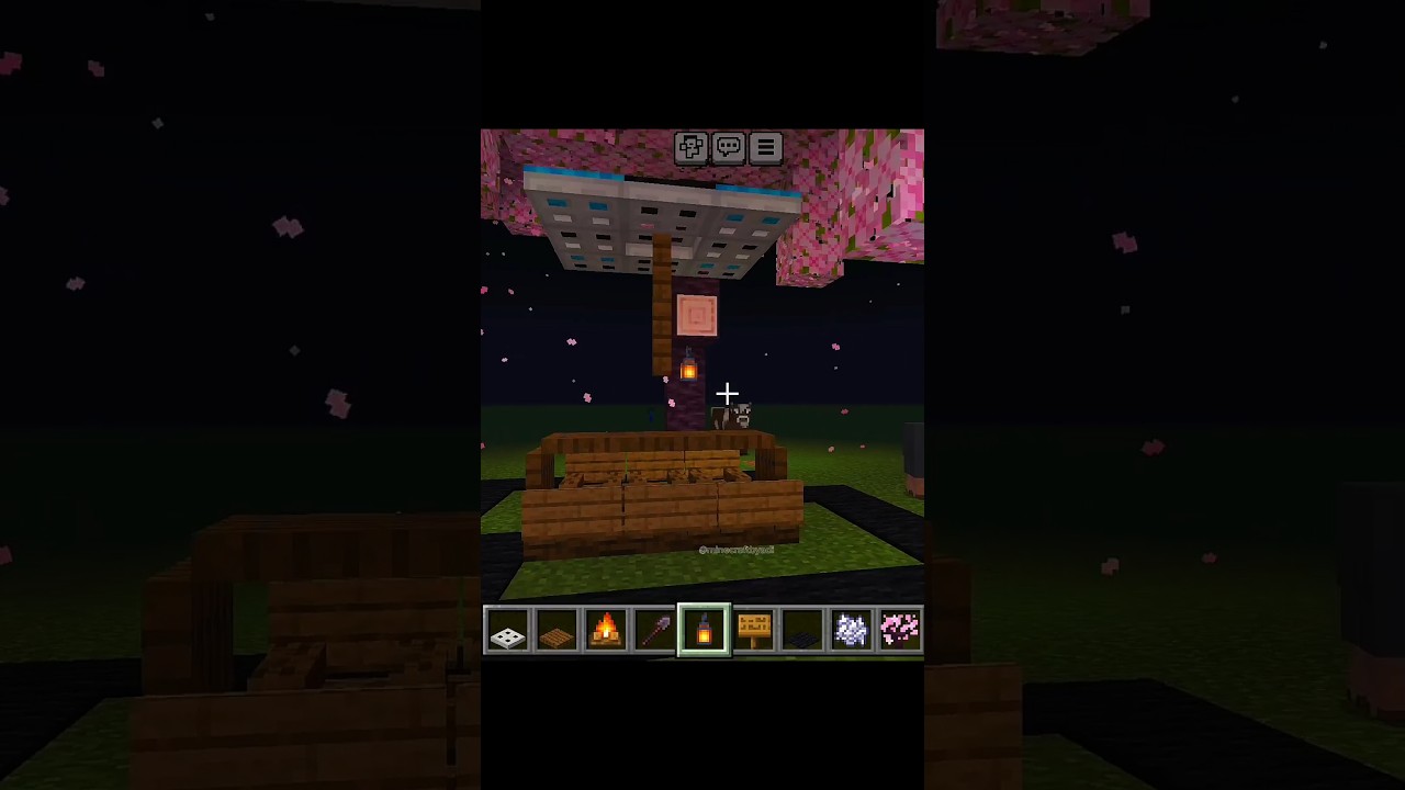 MINECRAFT : MAKING PICNIC🚞 TABLE🤯 (Passo bem solto) #shorts #minecraft ...