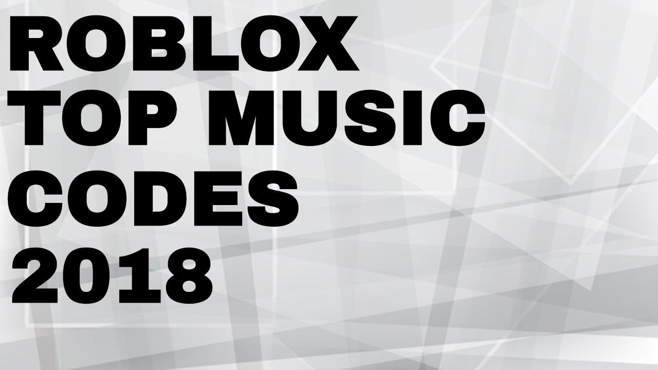 2018 Music Codes Roblox Youtube