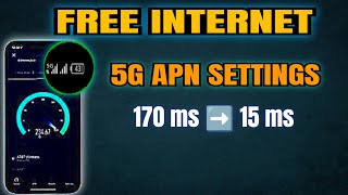 Free internet Fast speed apn settings for all Network | best apn 2024