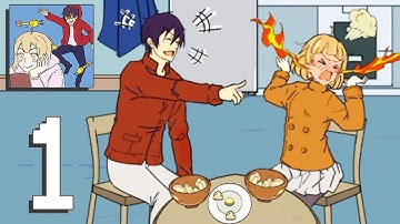 My boyfriend is very naughty - Gameplay Walkthrough Android Part 1 - Stage 1-15 All Levels Solution