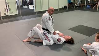 Lapel Wrap Kimura to Collar Choke