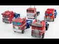 Transformers Voyager Optimus Prime 5 Vehicles Truck Car Robot Toys