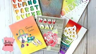 Summer Cards | Techniques & Inspiration using In Love Arts Shop Products | June 2020