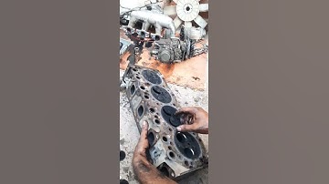 How to check a cylinder head valve#kashi #mechanic