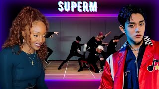 PRO DANCER Reacts to SUPERM - Tiger Inside & No Manners (fancam)