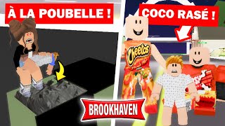 MA MÈRE ME M'ADANDONNE DANS LES POUBELLES 😭 FAMILLE DE CHAUVES M'ADOPTE 🤣 ( LIVE🔴 ROBLOX BROOKHAVEN)