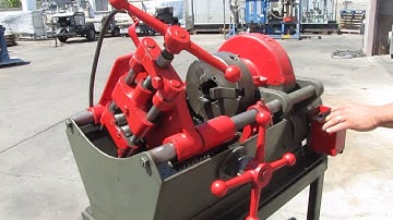 Toledo 999 Pipe Bolt Threading Machine Threader 1/8” to 2” With extra dies! ridg