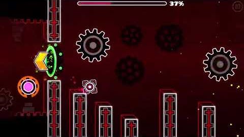 If 9 circles was level 1 by rockstr99 | Geometry Dash