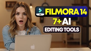7+ AI Editing Tools That Make Video Editing EASY! (Filmora 14 Review)