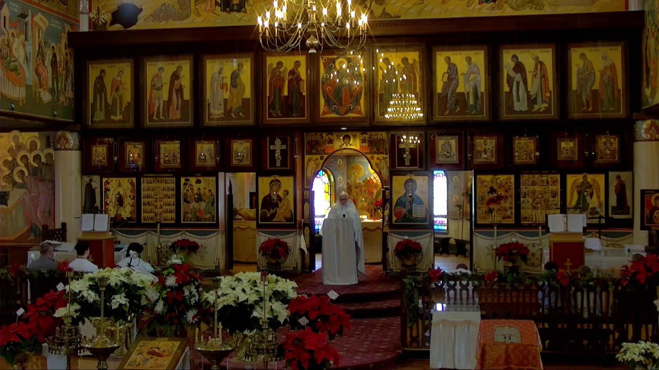 January 11 - Hours & Divine Liturgy