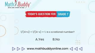 Math Practice Problem Grade 7 Question 219