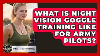 What Is Night Vision Goggle Training Like For Army Pilots? - Battle Tested Brotherhood