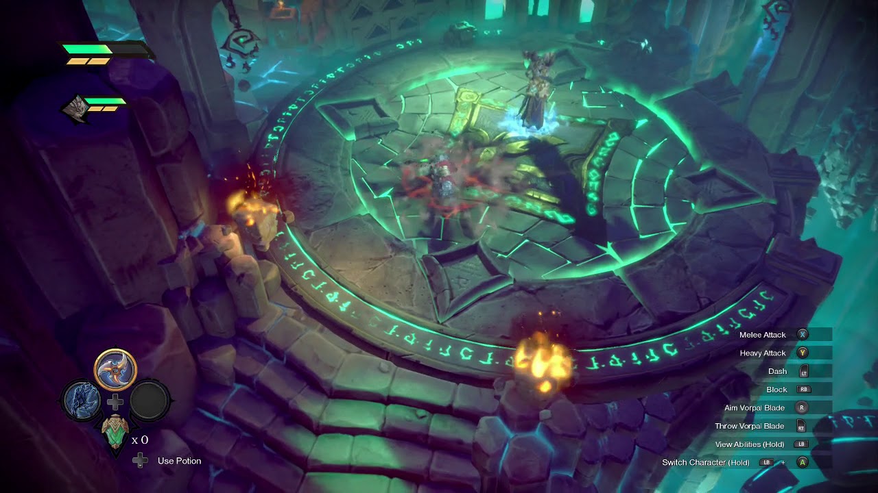 Darksiders Genesis War Flipsaw and Meteor Strike Upgraded Skills From Dis