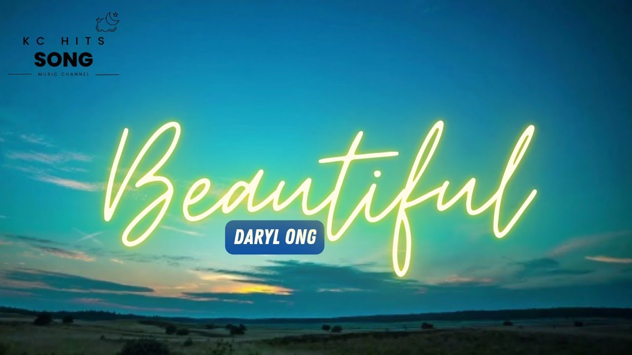 DARYL ONG Beautiful (lyrics) Original by Crush (Goblin OST) YouTube