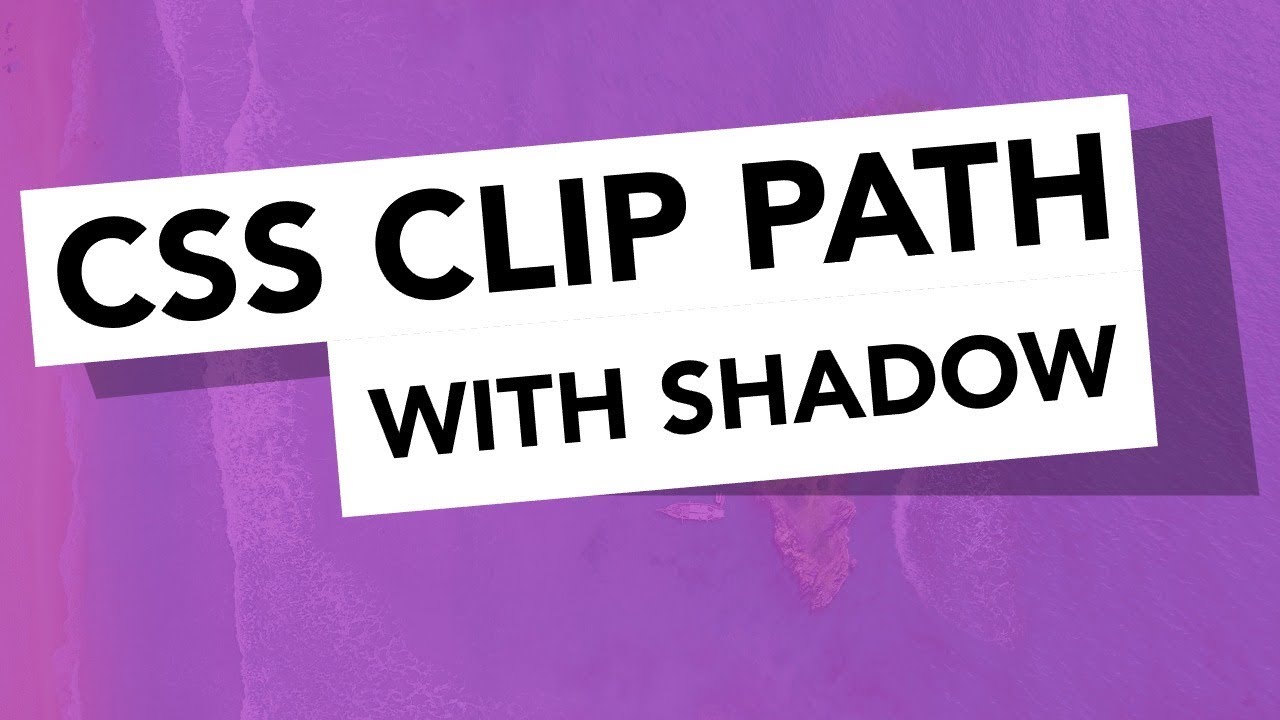 Using box shadows and clip-path together | Css Clip Path with shadow