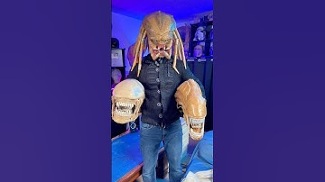 Cardboard Predator and Xenomorph Masks!