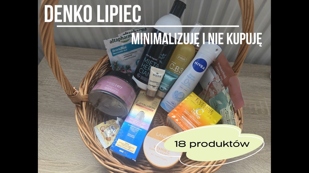 🧼🧴Projekt Denko Lipiec🧴🧼 5 polecajek / minimalizuję i nie kupuję 💸