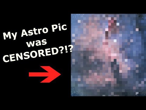 CENSORED?!? Evolution of Capturing the Elephant's Trunk Nebula