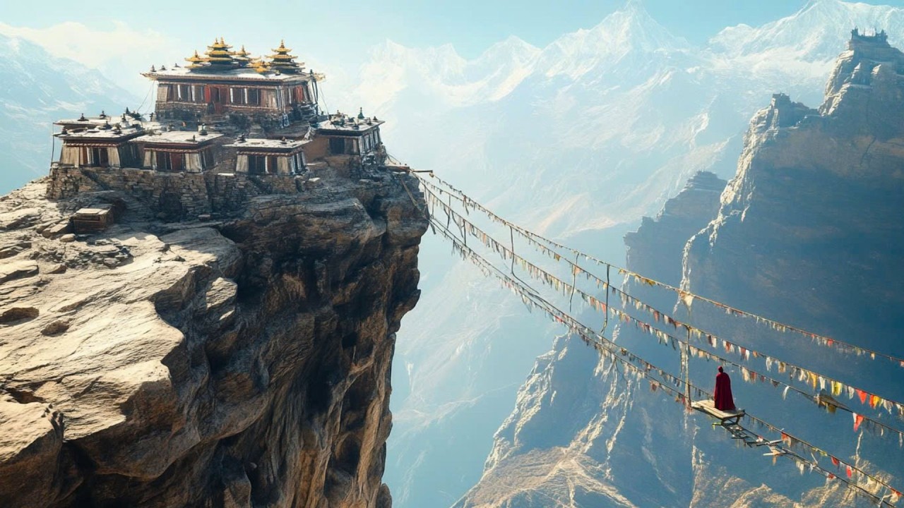 UNSEEN MONASTERIES | Hidden Wonders Hanging Perfectly in the Himalayas for Centuries