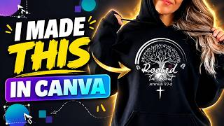 How I created this T-shirt from scratch in Canva