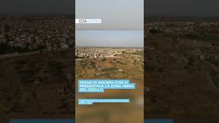 FRANA DI NISCEMI: COSÌ SI PRESENTAVA LA ZONA PRIMA DEL CROLLO