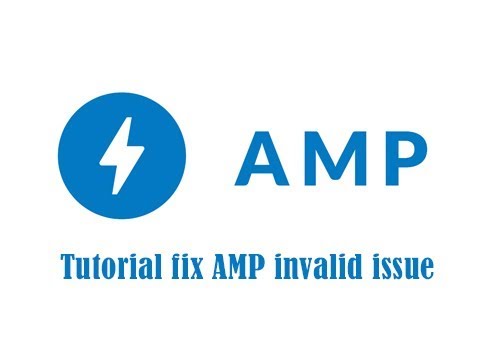 Tutorial fix AMP invalid issue