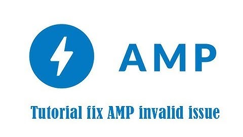 Tutorial fix AMP invalid issue