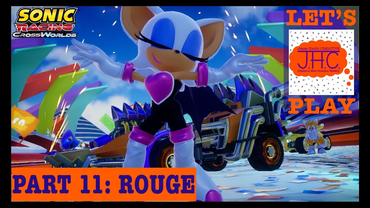 Rouges Car Sonic ROUGE! Let's Play SONIC RACING CROSSWORLDS! - Nintendo Switch Live ...