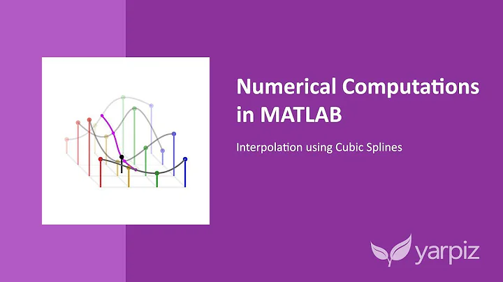 Interpolation using Cubic Splines in MATLAB