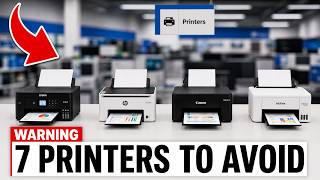 7 Printers You MUST Stop Buying If You Don't Want To OVERPAY In Ink Costs