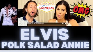 First Time Hearing Elvis Presley Polk Salad Annie Las Vegas Reaction - WE WERE NOT READY THIS ONE!!!