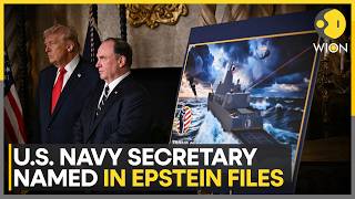 Epstein Files: US Navy Secretary Listed on Epstein Private Jet Manifest | WION