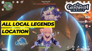 All Local Legends Locations | Fontaine Guide | Genshin Impact 4.0