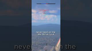 Never head on the Me 262 A-1 U-4