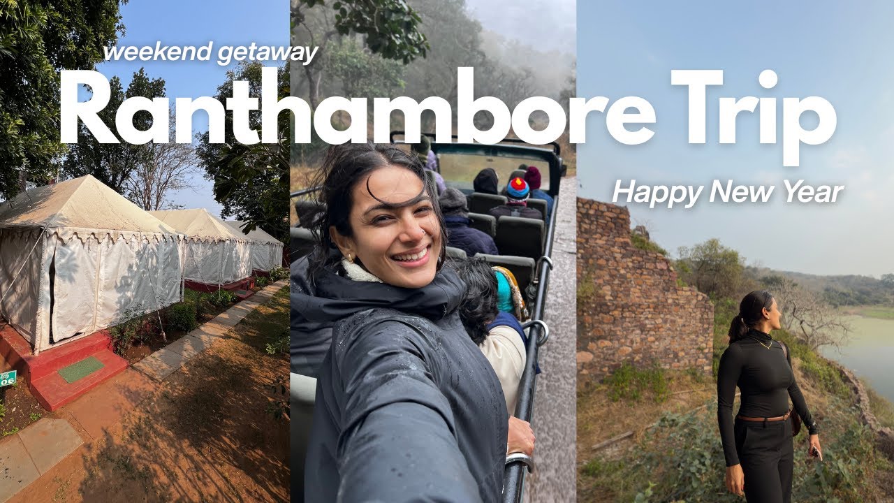 New Year Vlog 2026 | Ranthambore Safari, Nature & Slow Travel | India Travel |Arushi Chawla'sVlogs