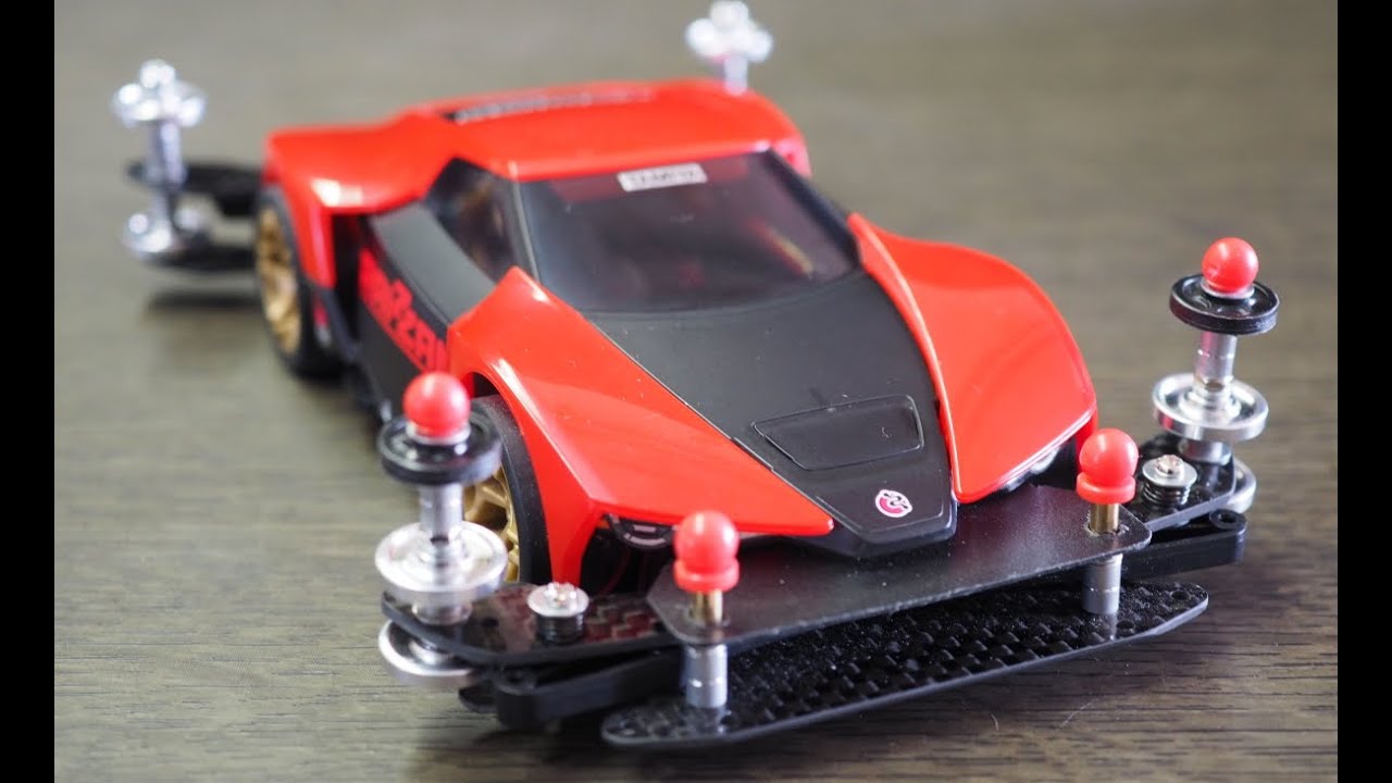 ライザン（MEシャーシ）+マッハダッシュPROだとコースアウト連発！！！～ジョイフル本田ひたちなか店ミニ四駆立体コース2026年1月19日版