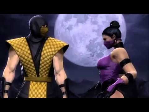 Mortal Kombat 9 - Classic Skins Scorpion and Mileena