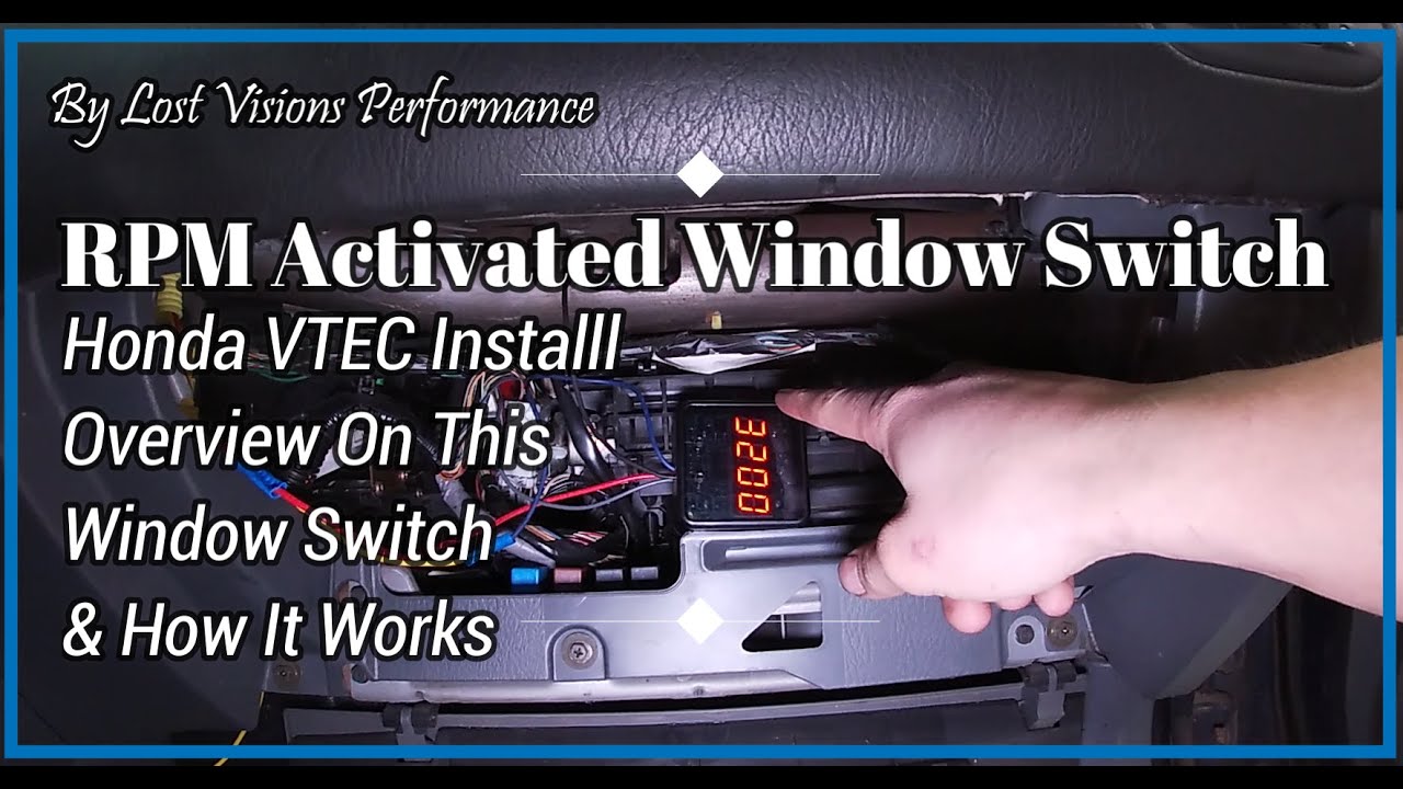 Summit 3 Mode RPM Activated Window Switch Overview & Details on Honda