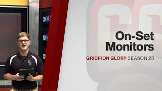 Gridiron Glory Season 23 Graphics Package — On-Set Monitors